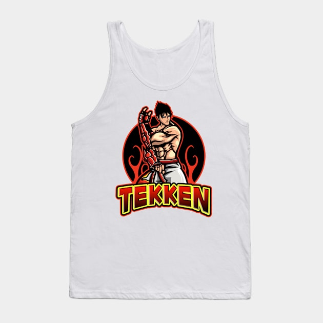 tekken fight tshirt Tank Top by game everyday